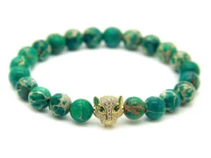 18K Gold Leopard