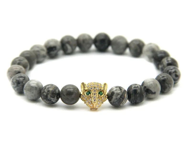 18K Gold Leopard