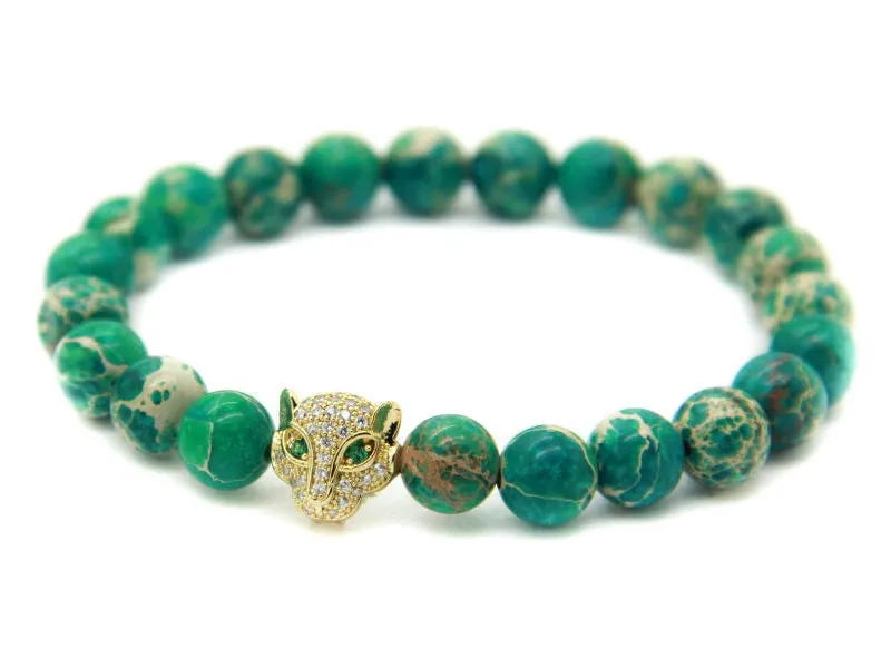 18K Gold Leopard