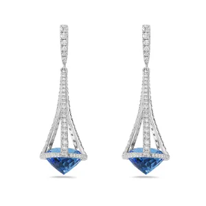 18kw Pastel Chandelier Earrings