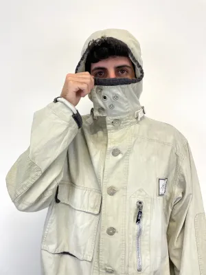 1990s Armani masked military jacket