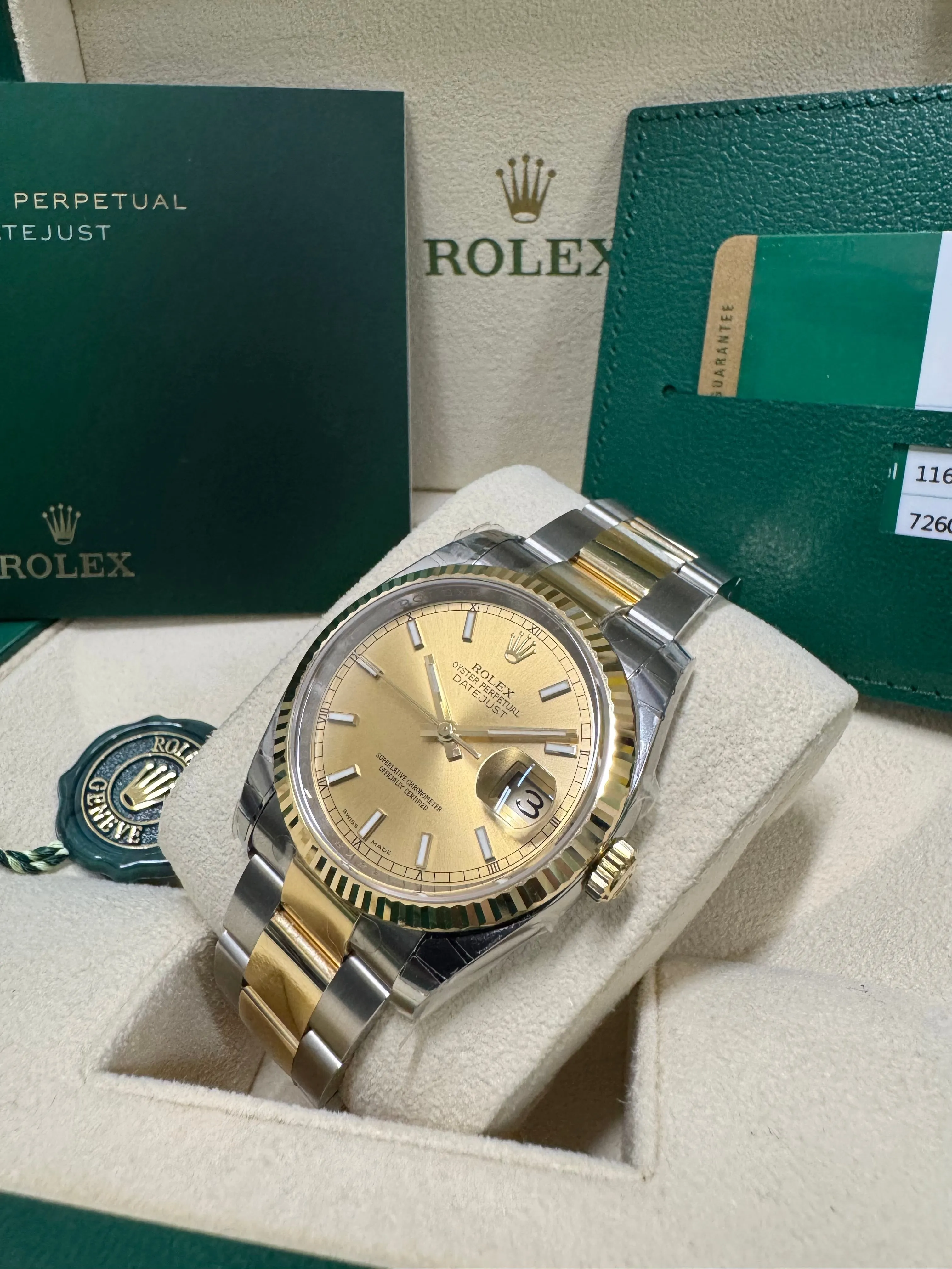 2017 Rolex Datejust 36 116233