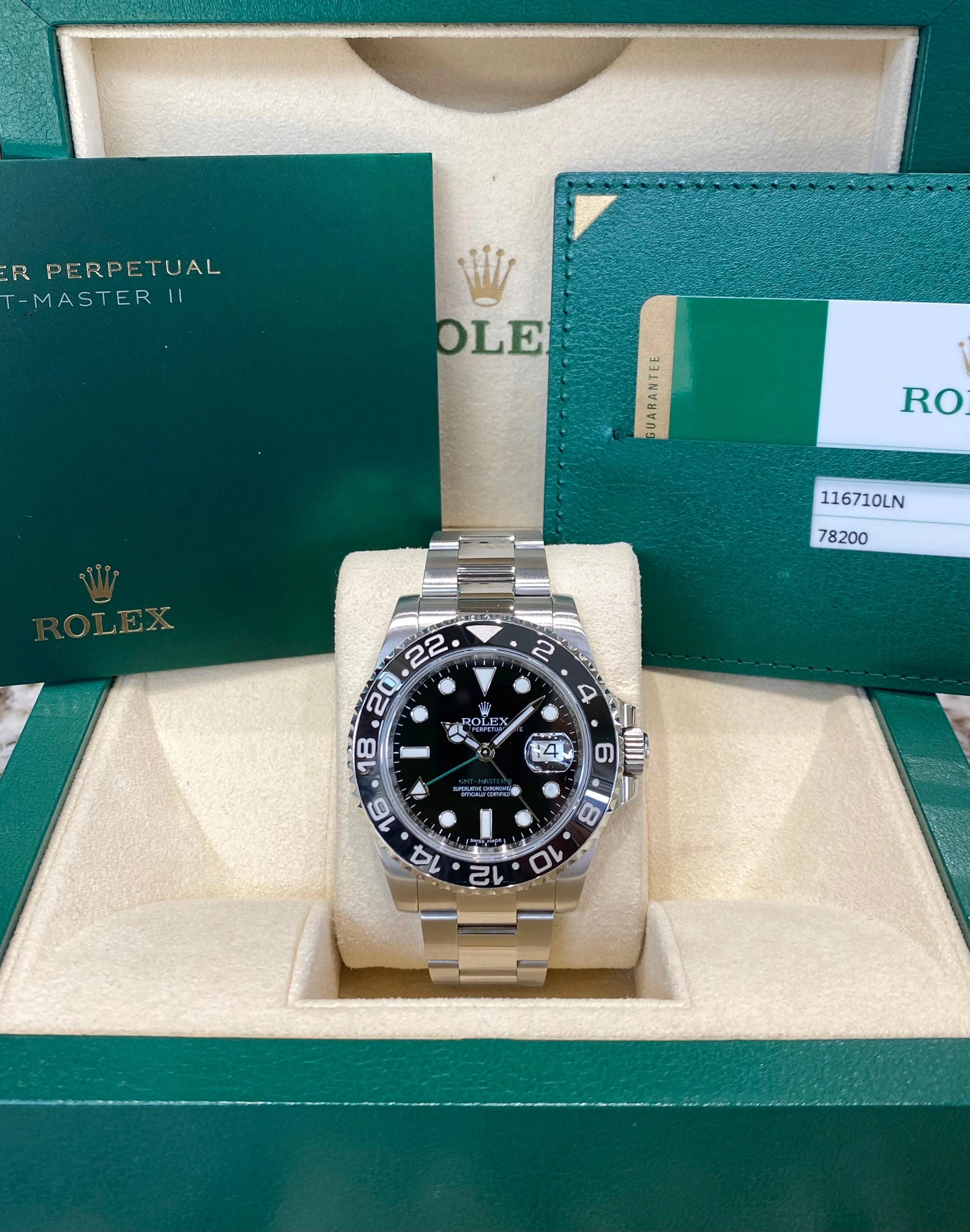 2017 Rolex GMT-Master II 116710LN