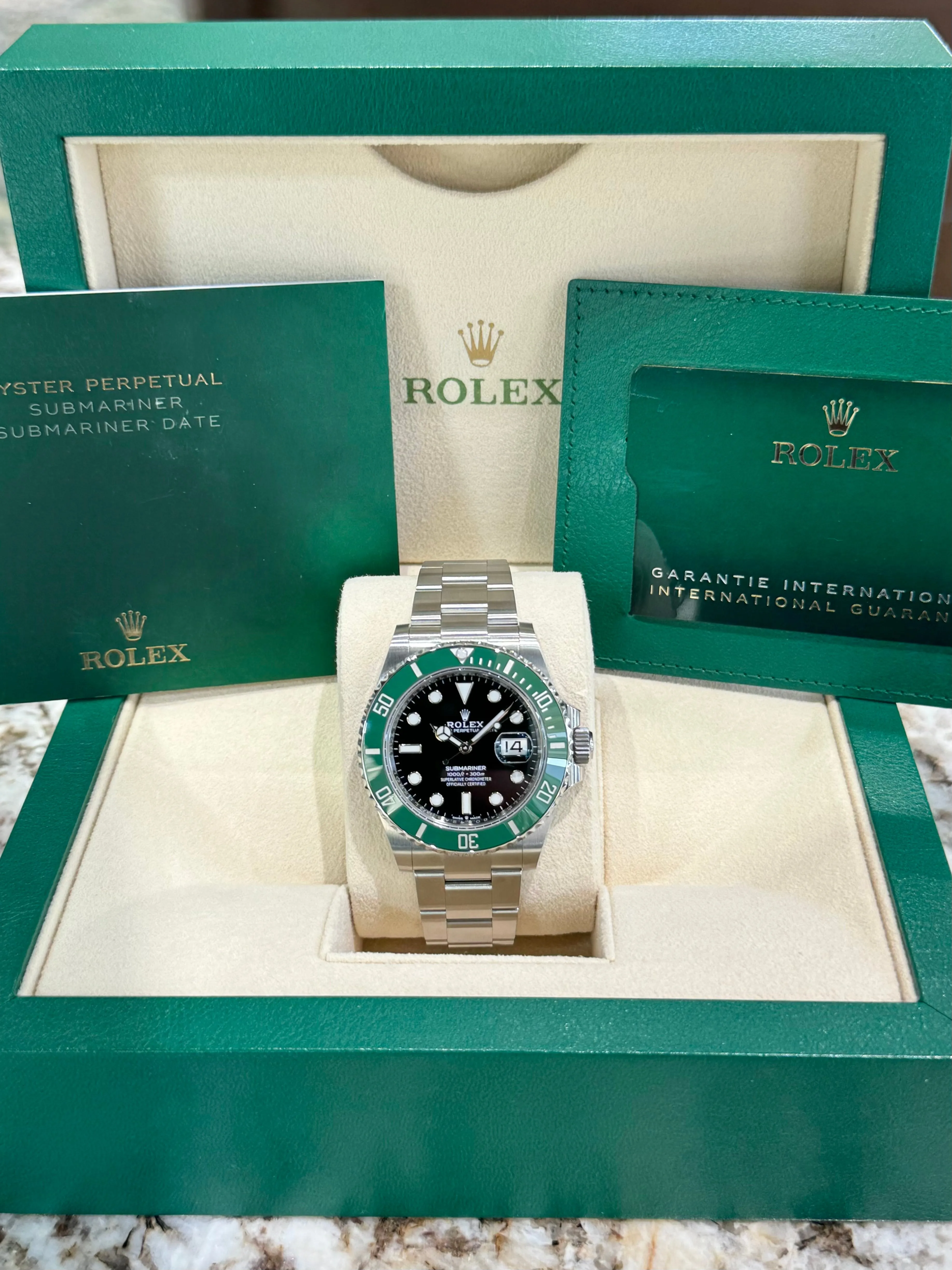 2022 Rolex Submariner Starbucks 126610LV