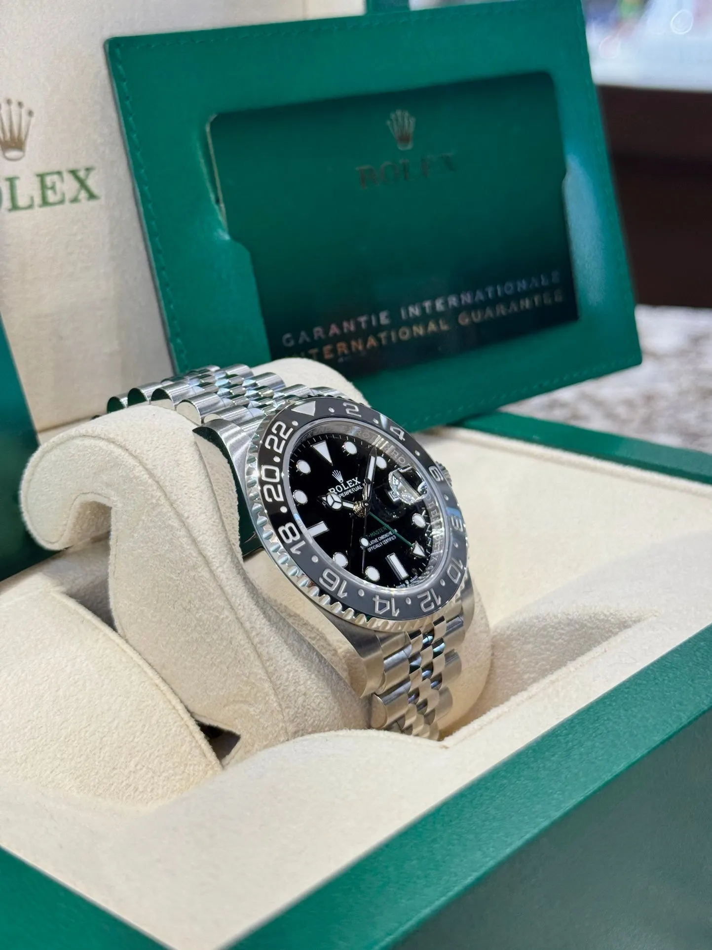 2024 Rolex GMT-Master II Bruce Wayne 126710GRNR