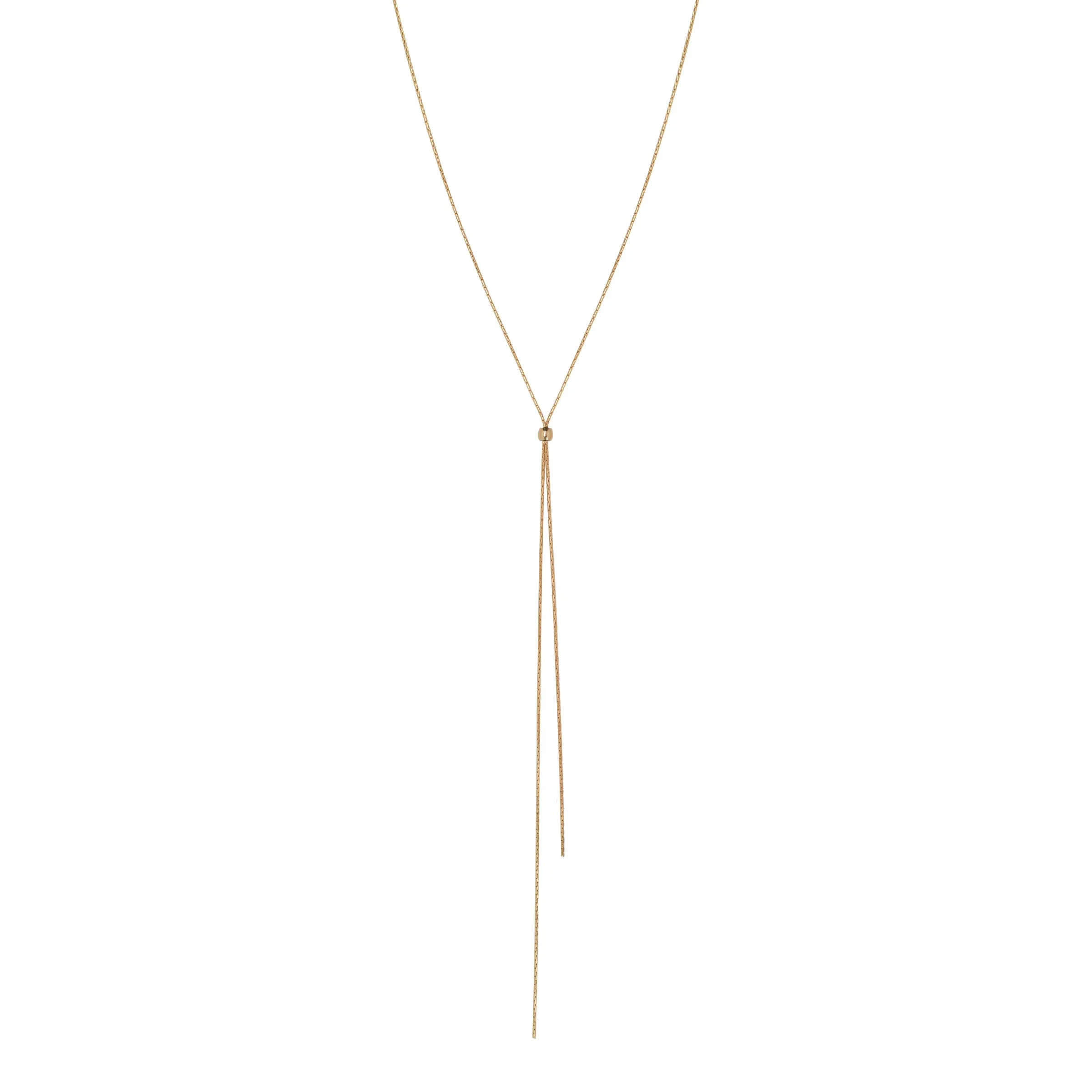 Adjustable Snake Chain Lariat