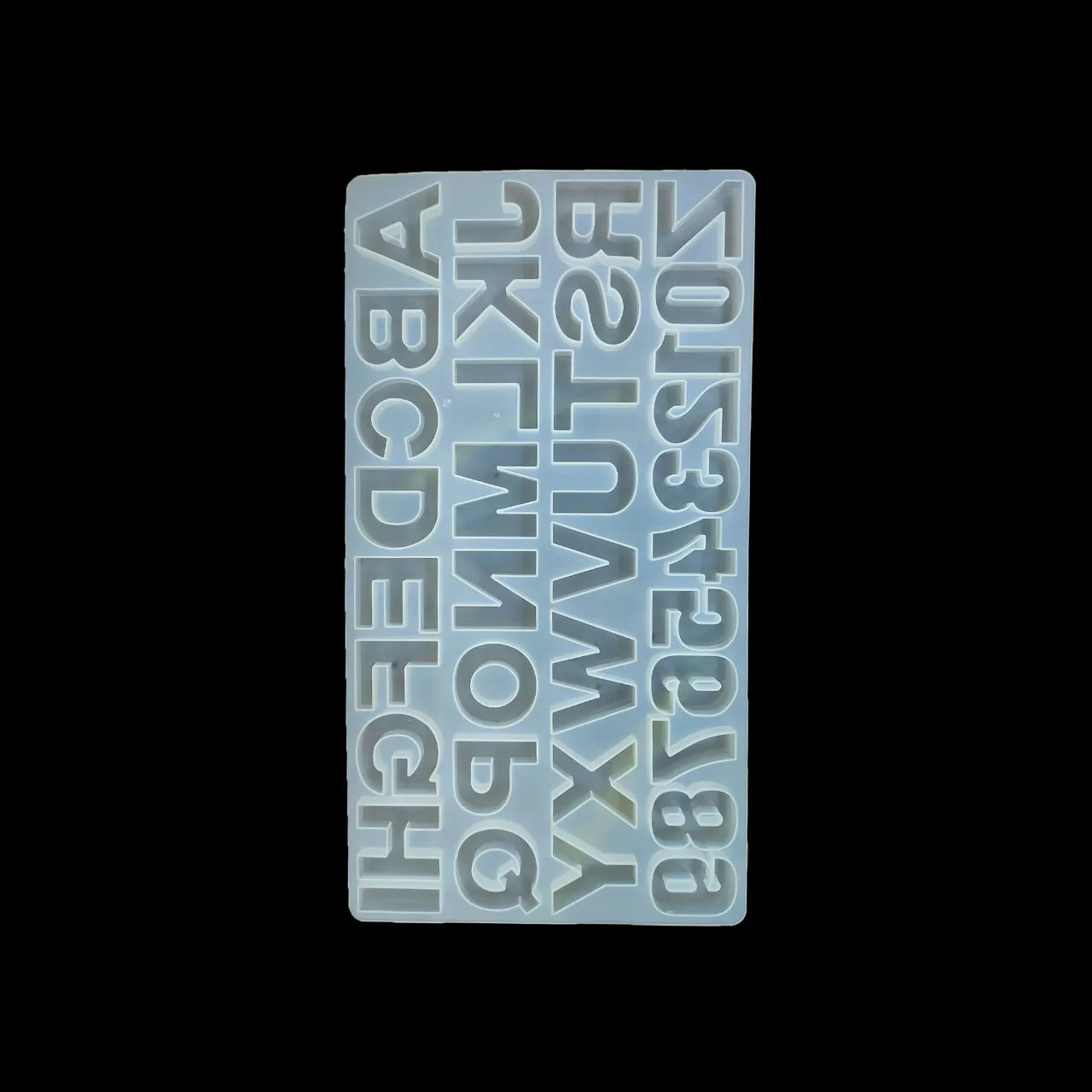 Alphabet Keychain Mould Without Hole