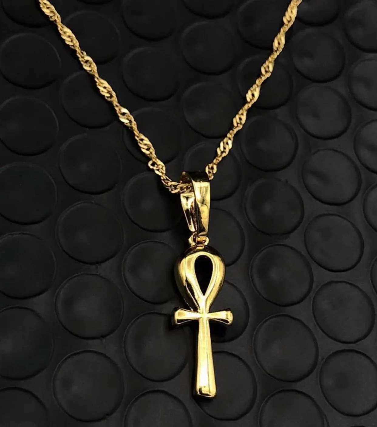 ANKH NECKLACE and Nefertiti necklace set ,anhk necklace , Nefertiti necklace ,mini anhk , women anhk, men anhk, men Nefertiti necklace ,anhk