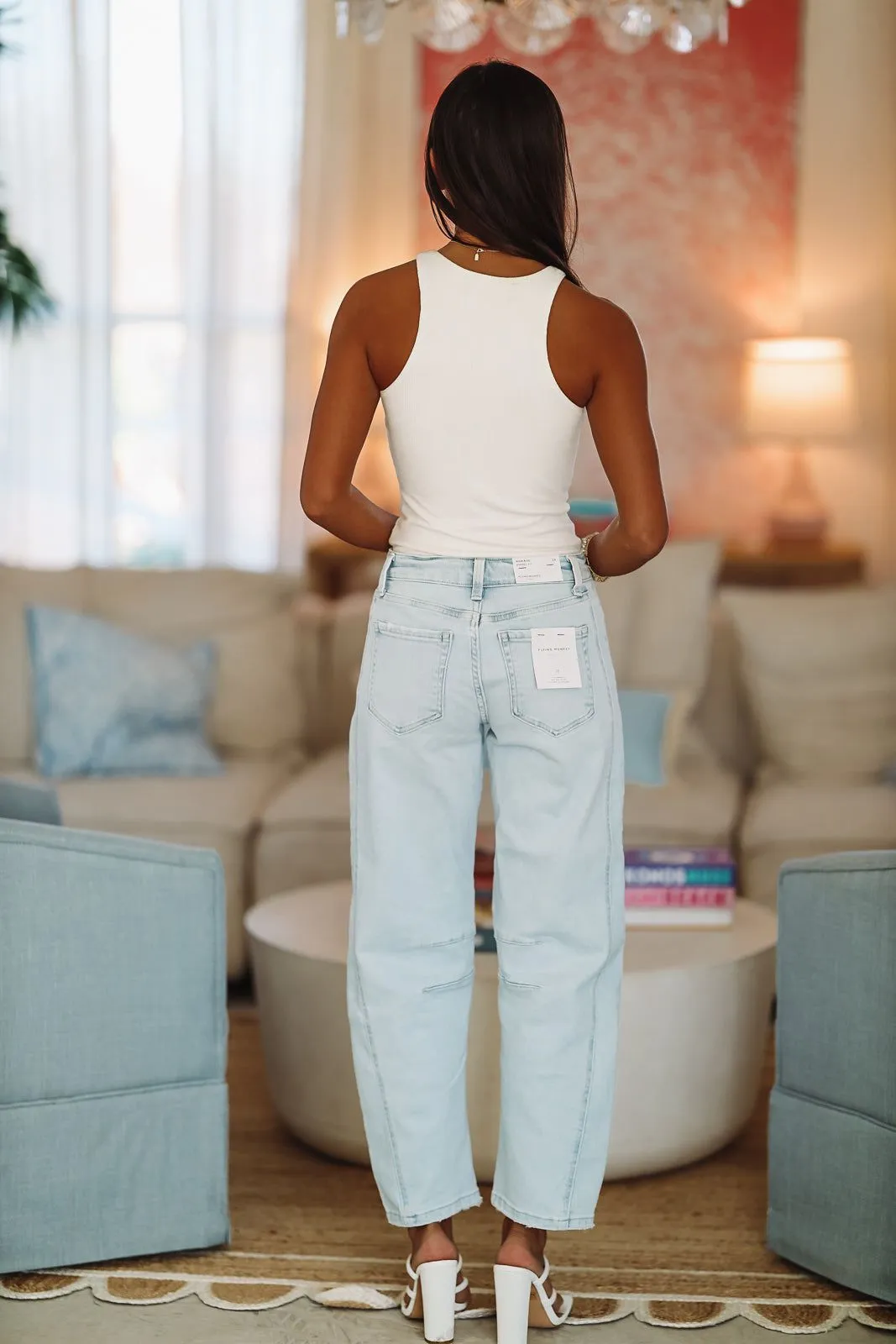 Aurora Dawn High Rise Jeans- Light Wash