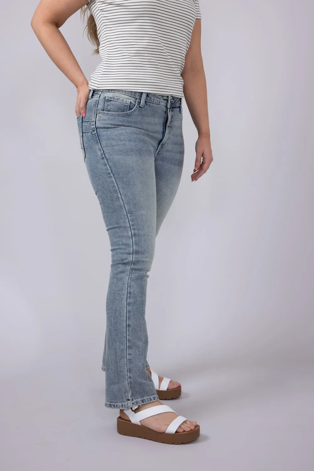 Axel Jeans Jolene Slim Bootcut Flare Jeans for Women | AXWB0001