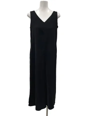Black Belted Spag Jumpsuit