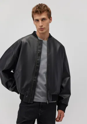 Black Faux Leather Jacket