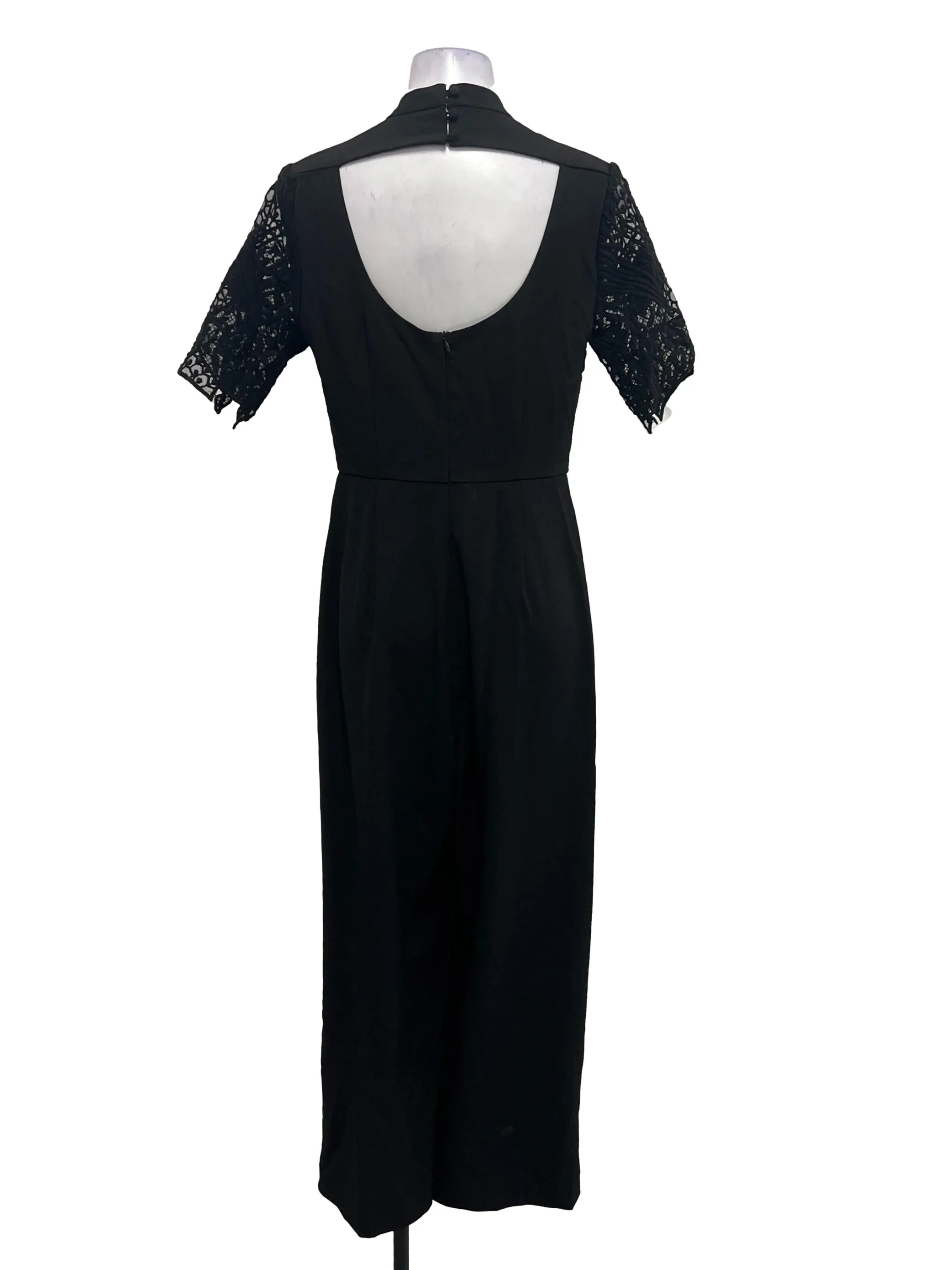 Black Mock Neck Jumper