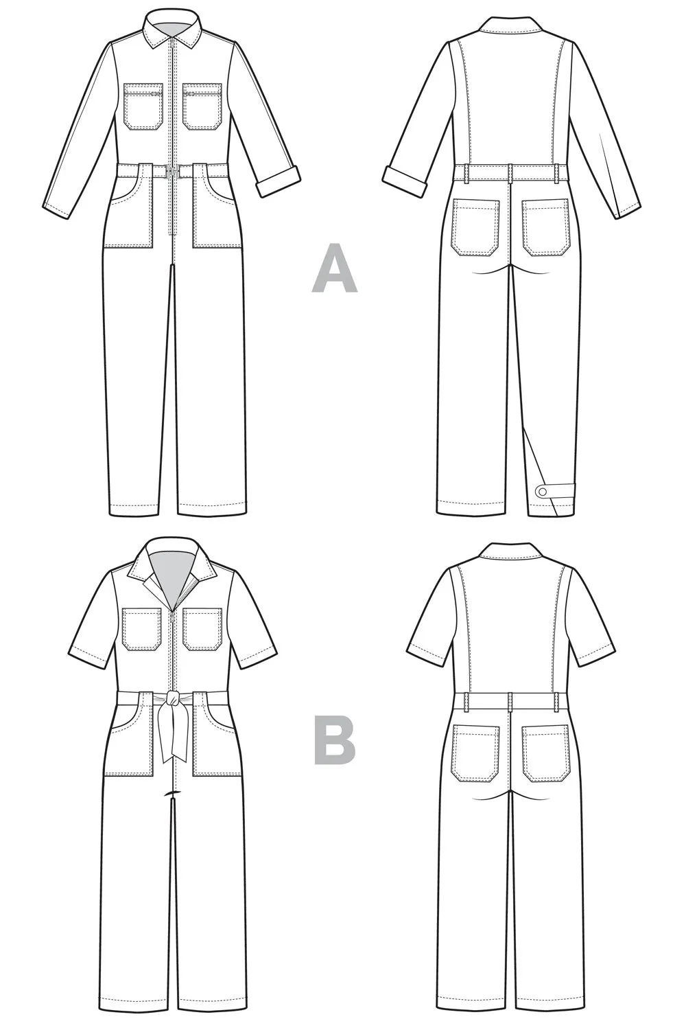 Blanca Flight Suit Pattern