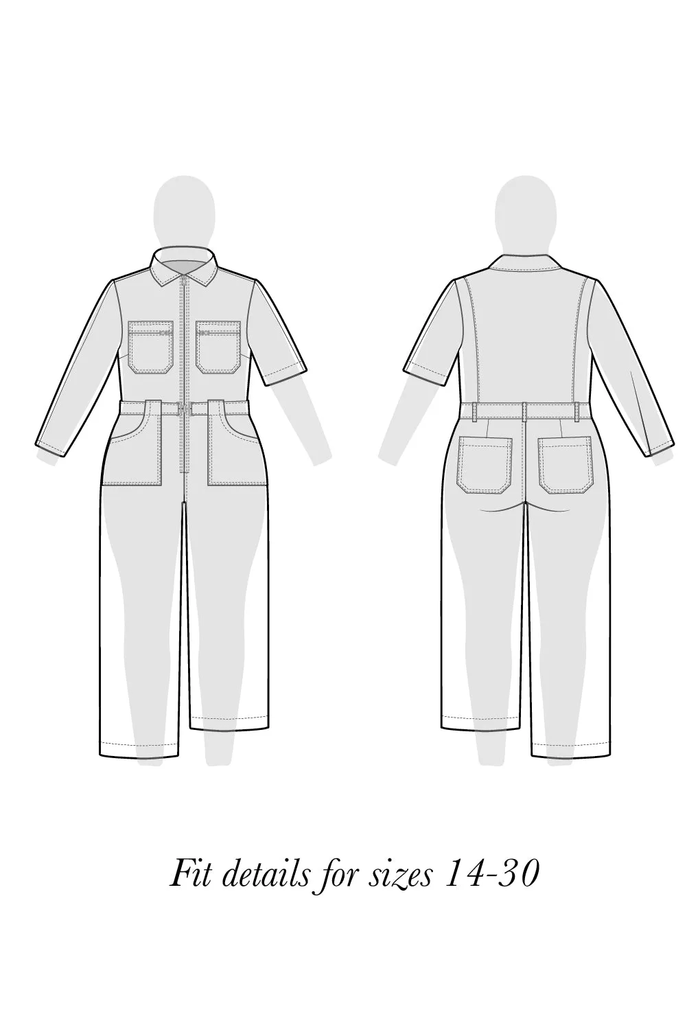 Blanca Flight Suit Pattern