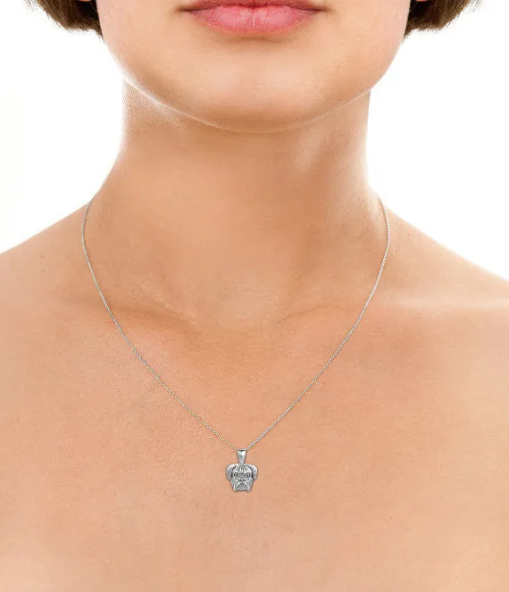Boxer Breed Cropped Jewelry Puppy Face Charm
