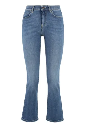 Brenda high-rise bootcut jeans