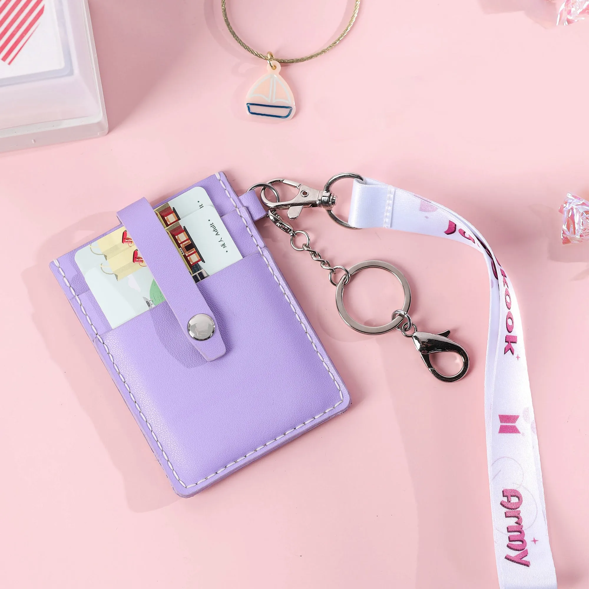 BTS Card Leather Bag Kit