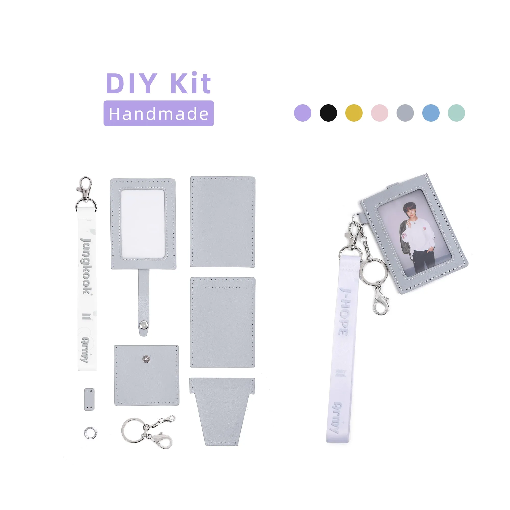 BTS Card Leather Bag Kit