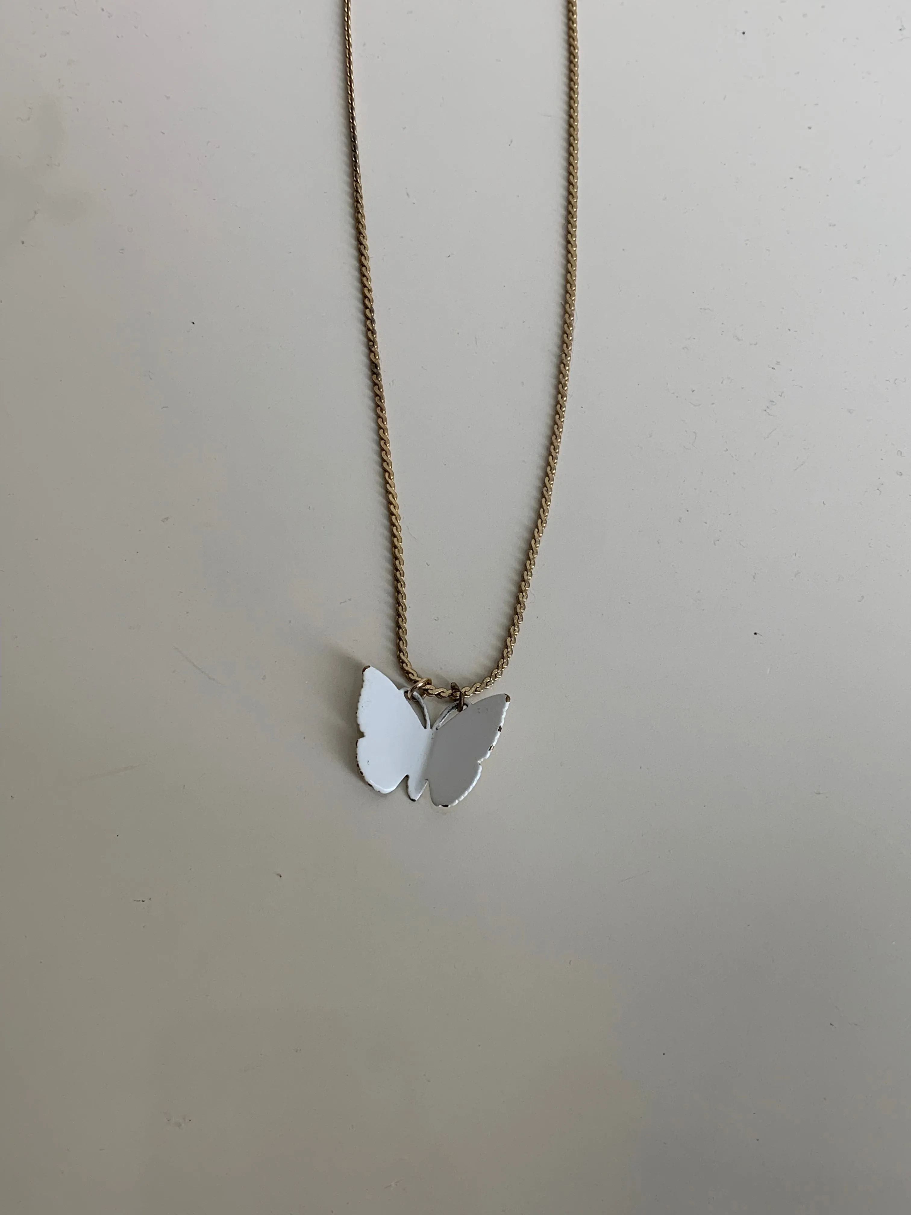 butterfly pendant necklace