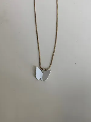 butterfly pendant necklace