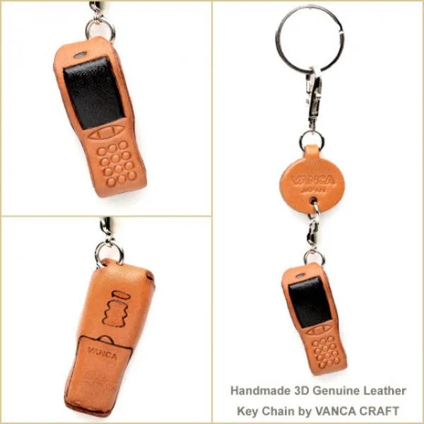 Cellularphone Japanese Leather Keychains Goods