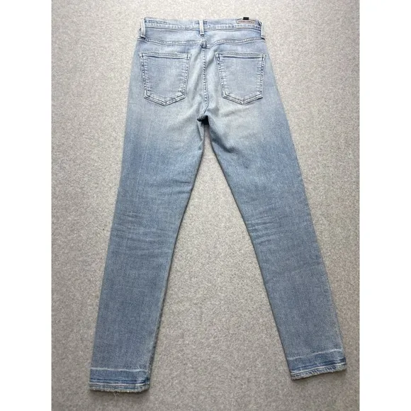 Citizens of Humanity Jeans Womens 26 Blue Denim Medium Washed Rocker Cropped