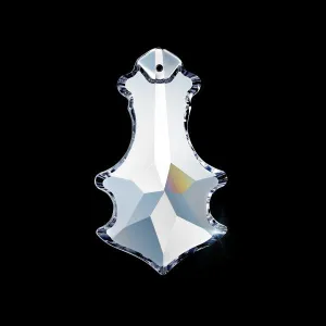 Clear 89mm Asfour Lead Crystal Pendalouge #921