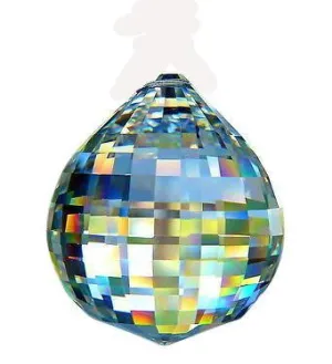 Clear Disco Ball Chandelier Crystals, Asfour 30% Lead Crystal #740