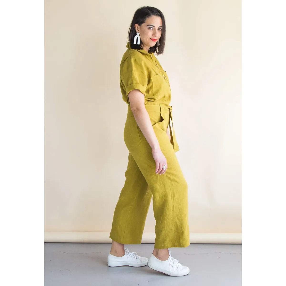 Closet Core Blanca Flight Suit Sewing Pattern