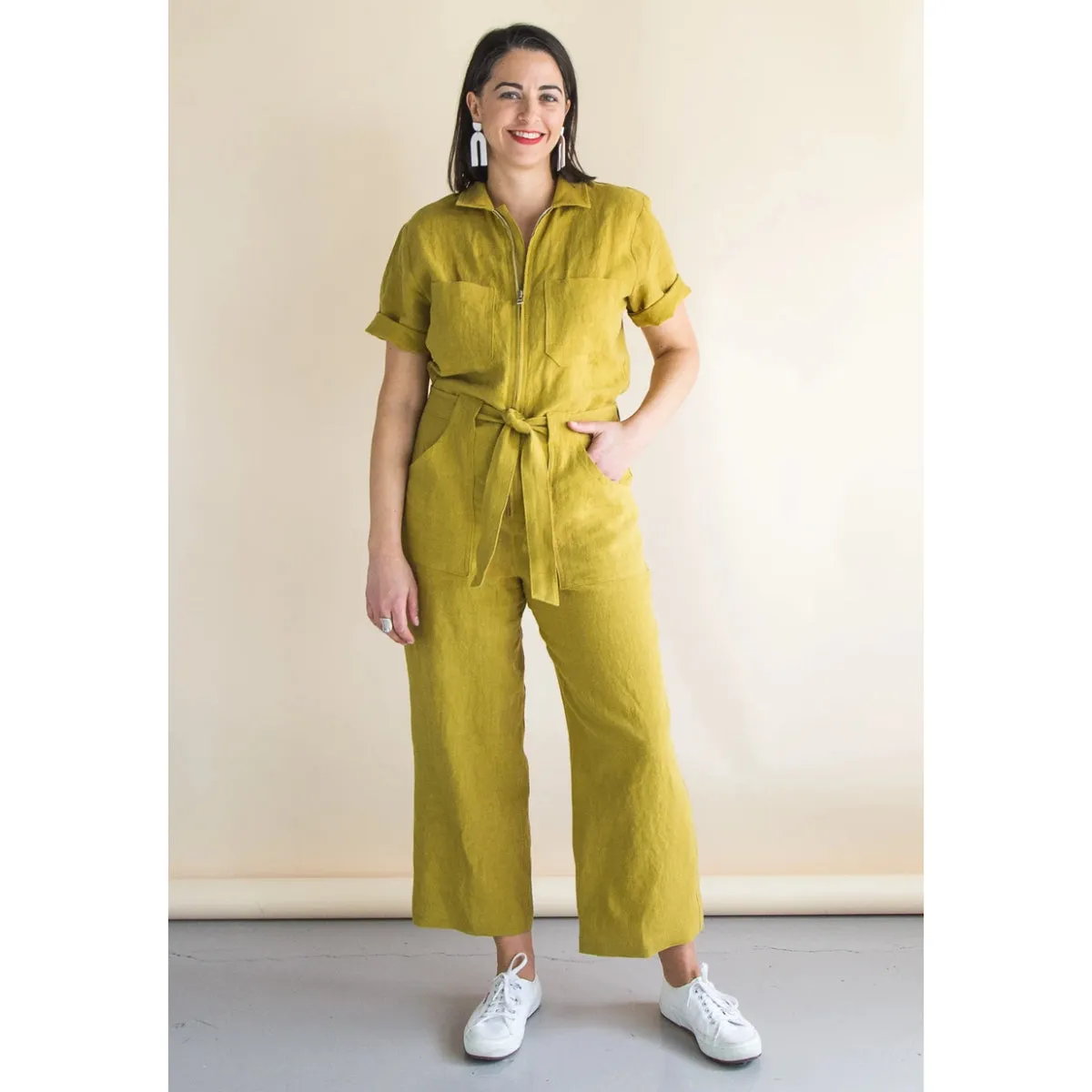 Closet Core Blanca Flight Suit Sewing Pattern