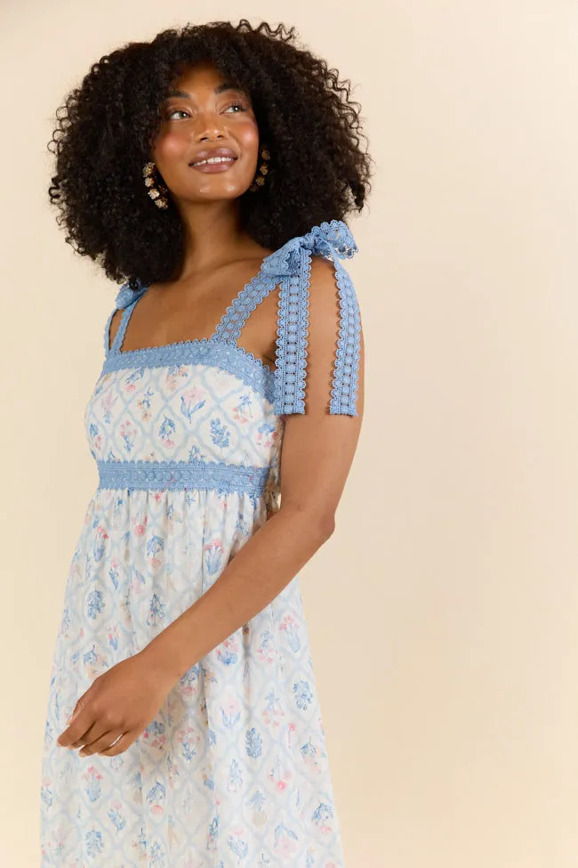 Come Along With Me Multi Block Floral Maxi Dress