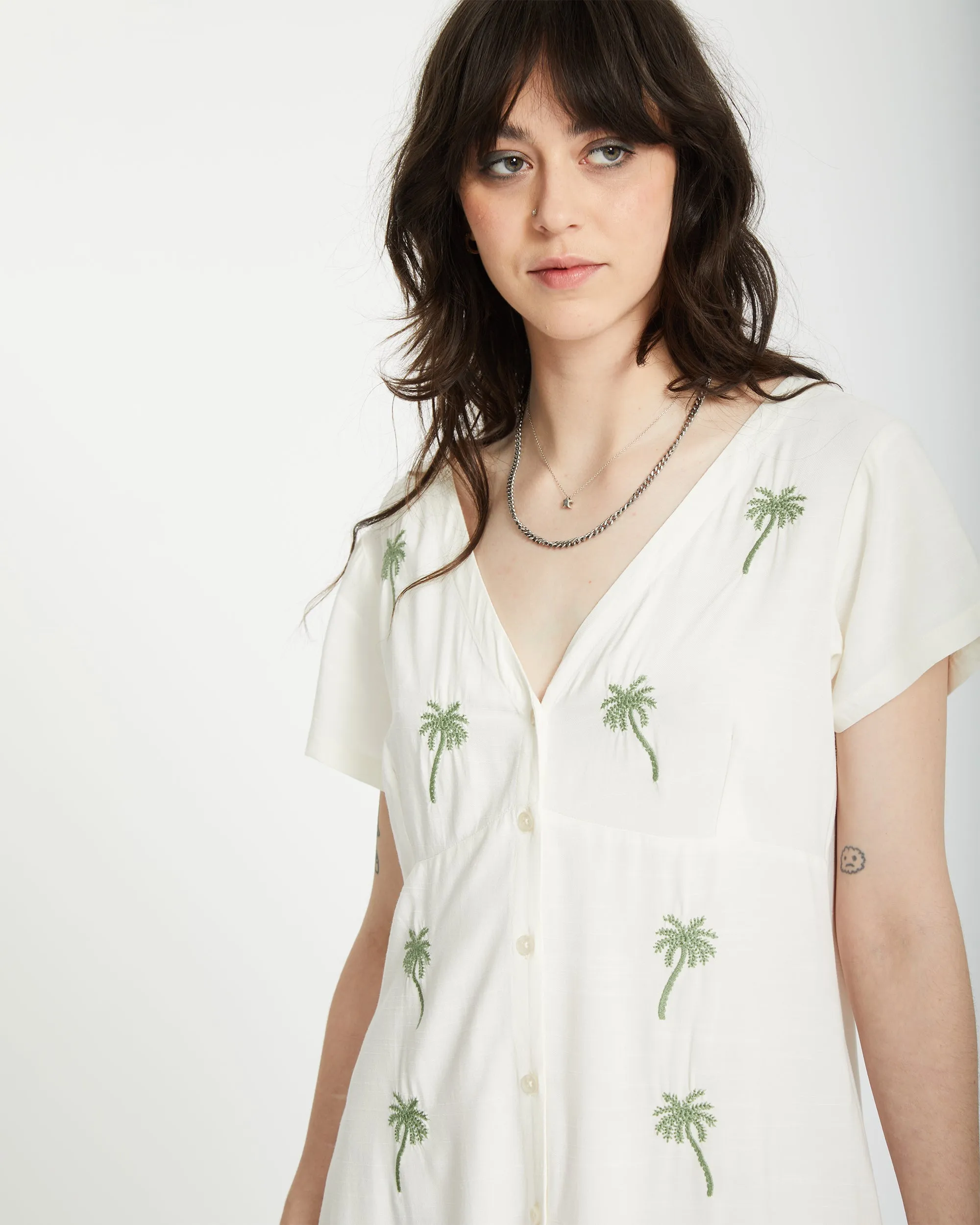 Crunk Punk Dress - BONE