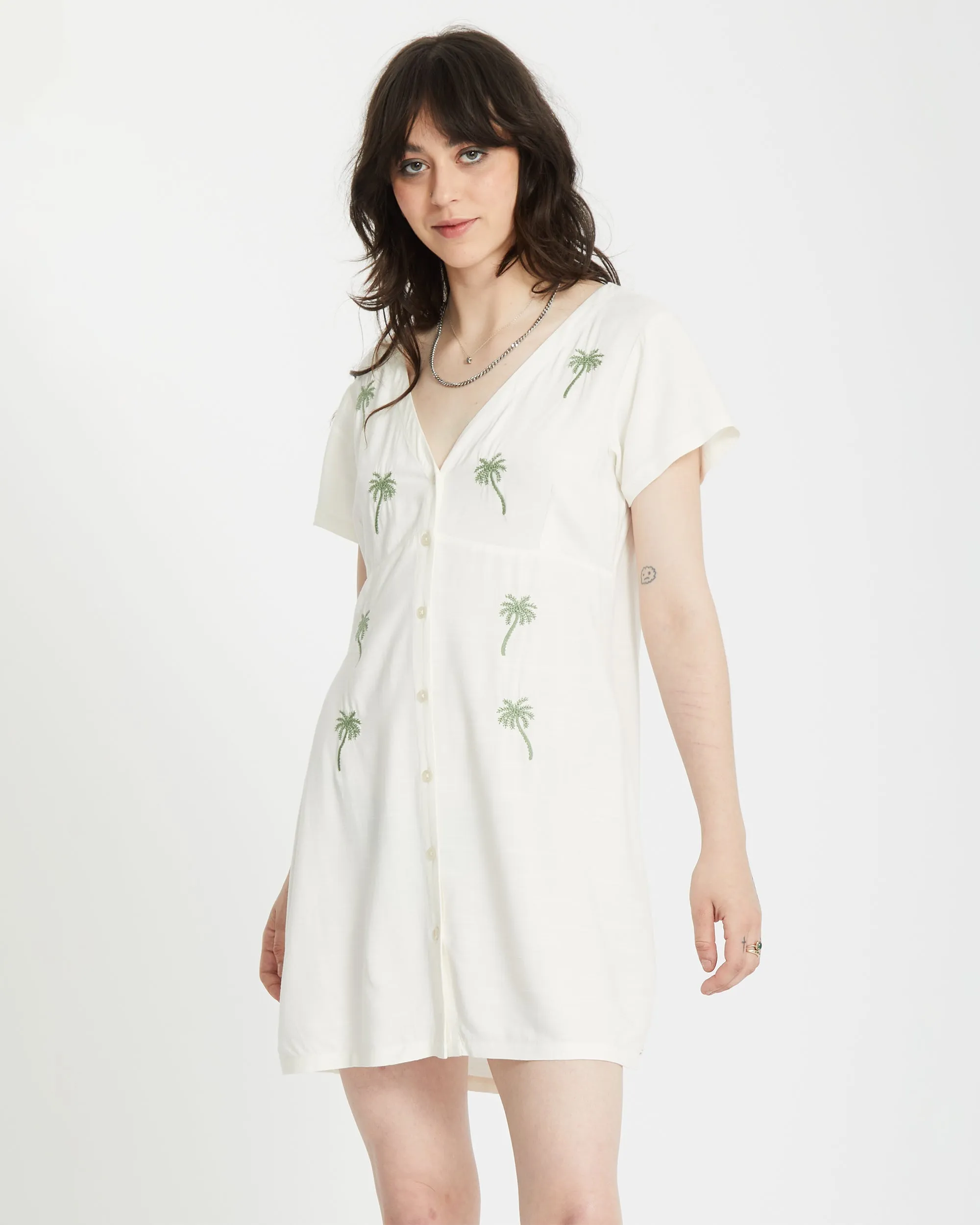 Crunk Punk Dress - BONE