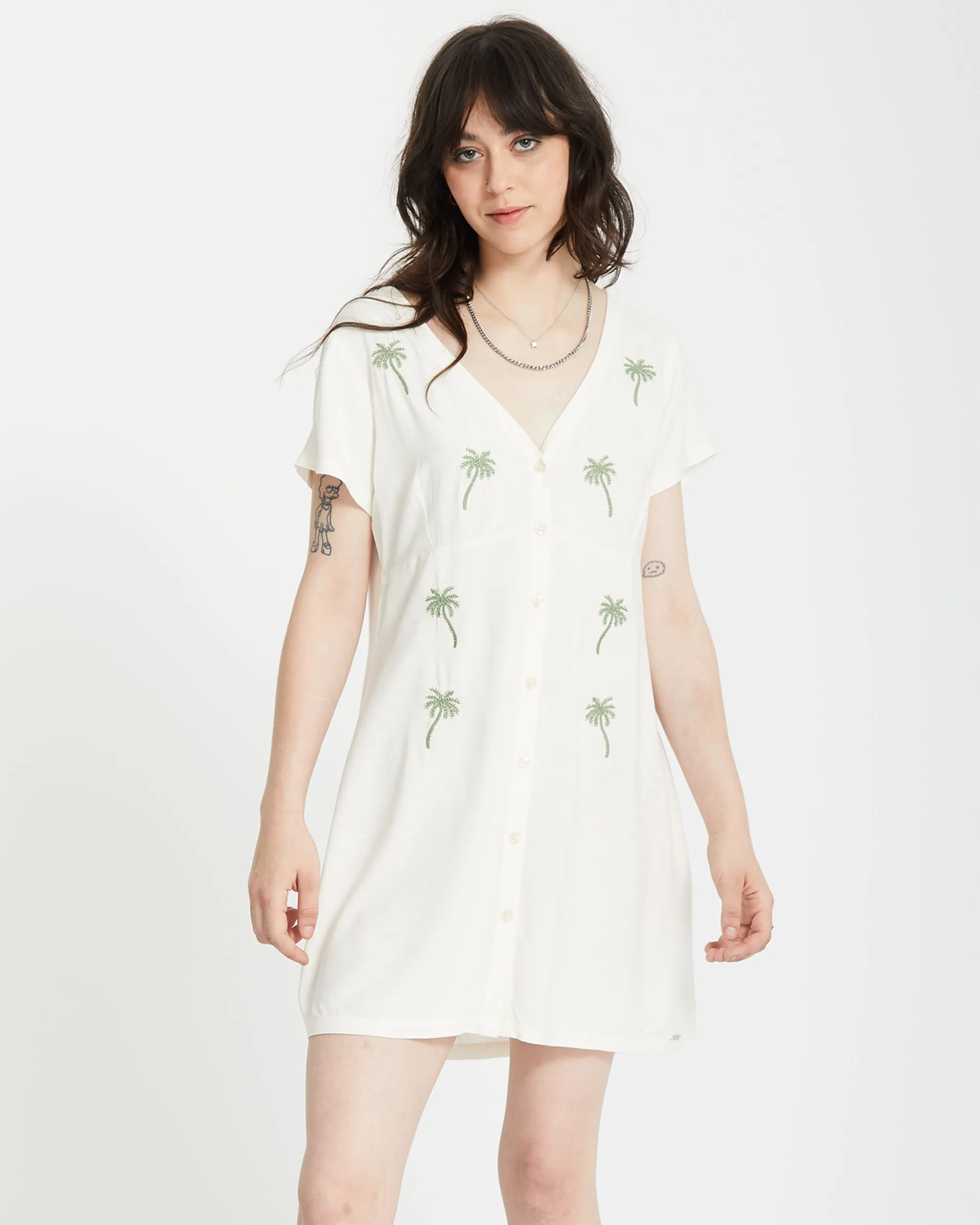 Crunk Punk Dress - BONE
