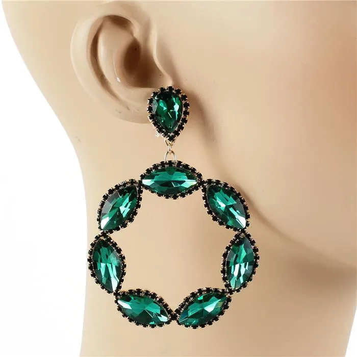 Crystal Chandelier Earring