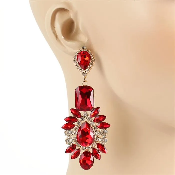 Crystal Chandelier Earring