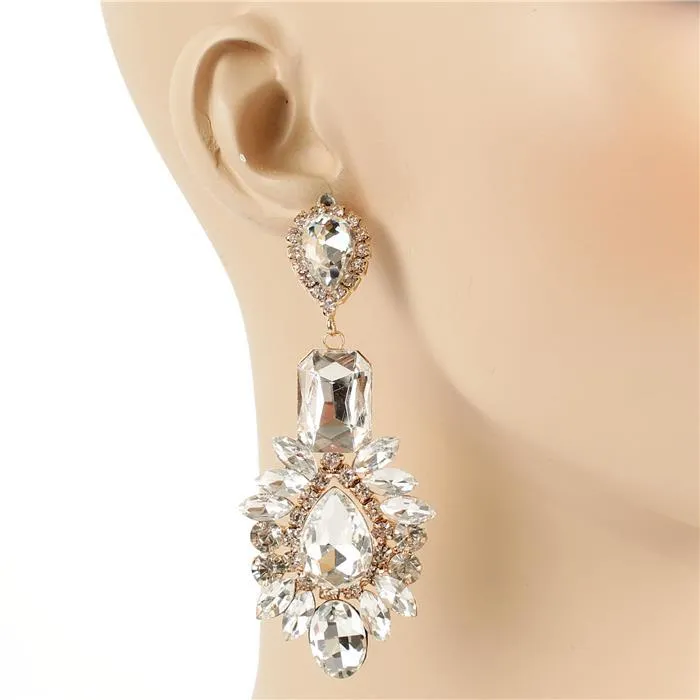 Crystal Chandelier Earring