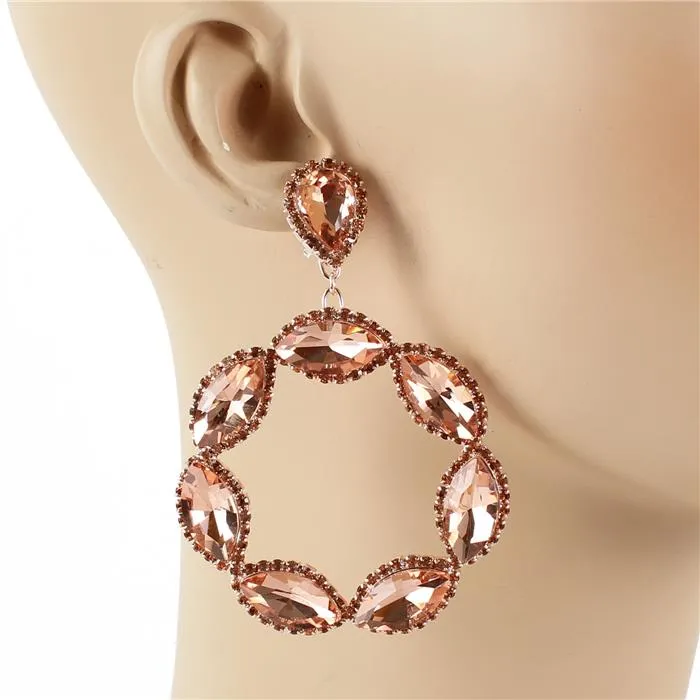 Crystal Chandelier Earring