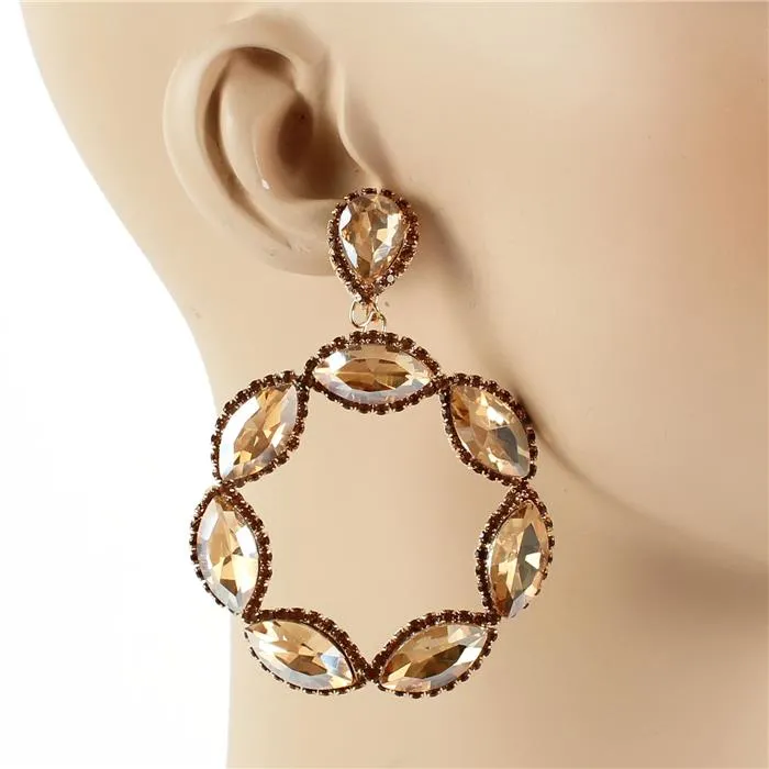 Crystal Chandelier Earring