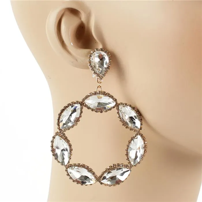 Crystal Chandelier Earring