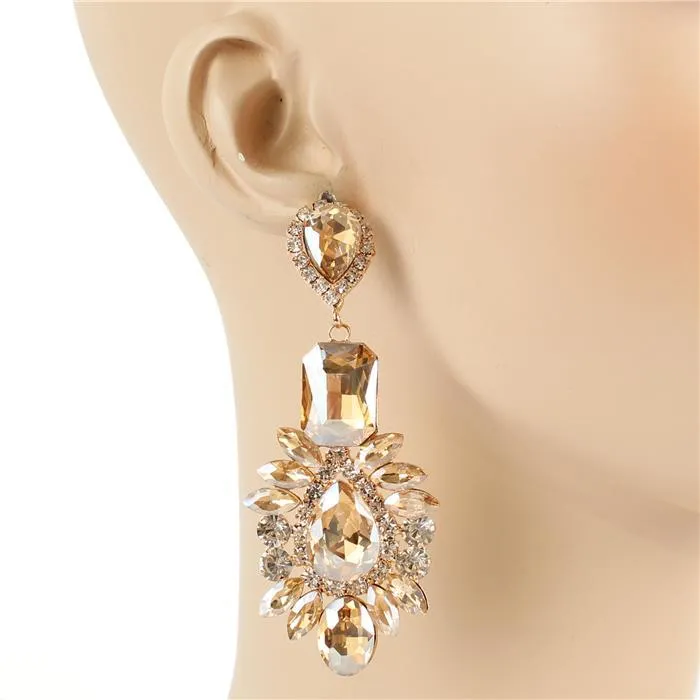 Crystal Chandelier Earring