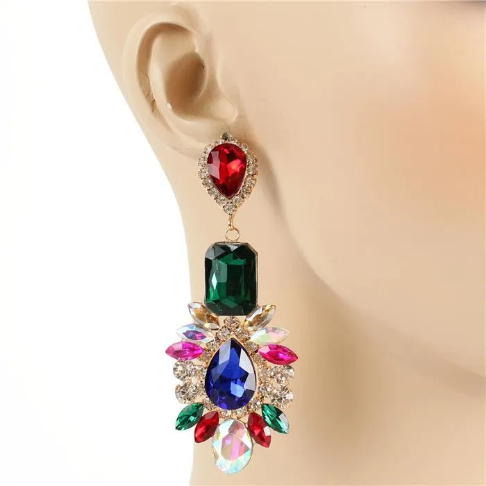 Crystal Chandelier Earring