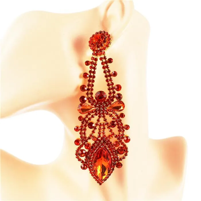 Crystal Rhinestone Chandelier Earring