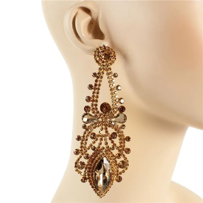 Crystal Rhinestone Chandelier Earring