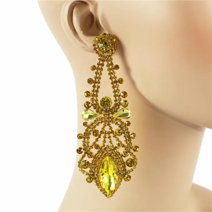 Crystal Rhinestone Chandelier Earring