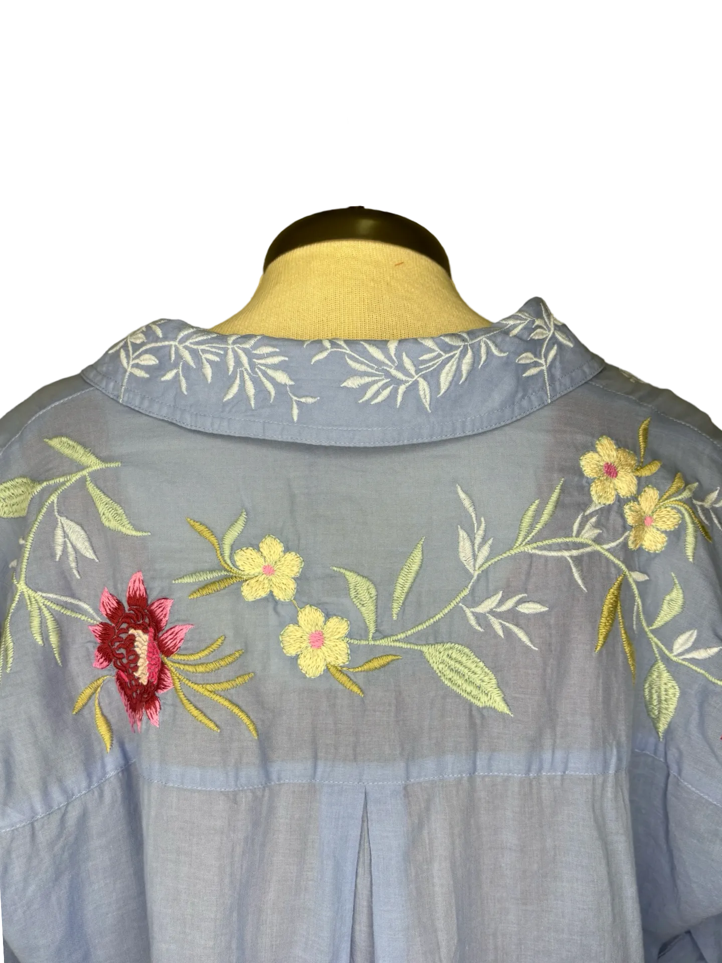 Darcey Pop Over Shirt Blue