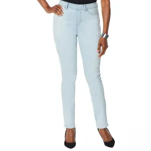 DG2 by Diane Gilman Women's Sorbet Denim Pull On Skinny Jeans