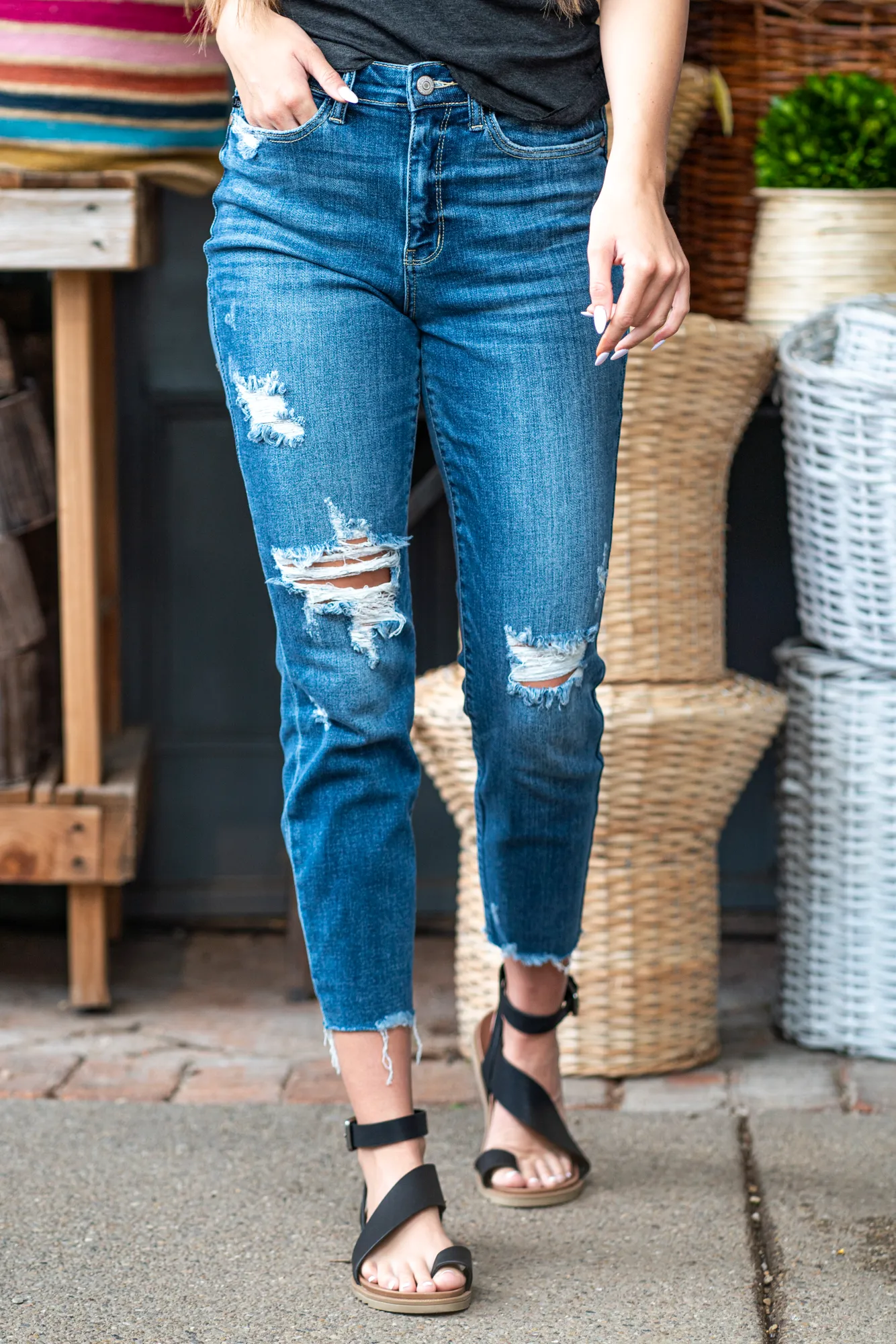 Dionne High Rise Relaxed Fit