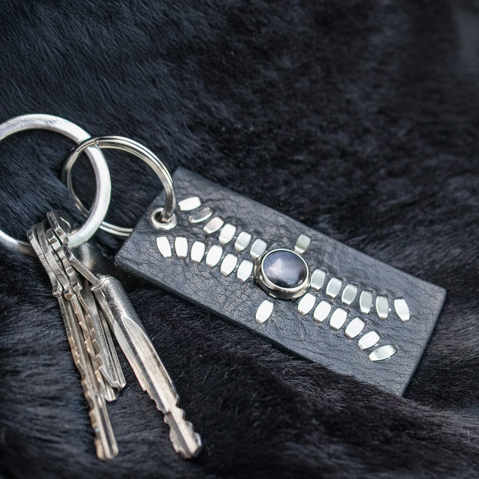 Dominic Semi-precious Stone Keychain